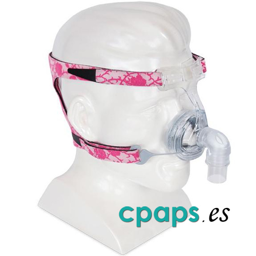 Mascarilla CPAP para mujer nasal Lady Zest Q para CPAP de Fisher and Paykel