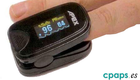 Pulsioxímetro Apex BiPPEX para medición de saturación de oxígeno en sangre y pulso